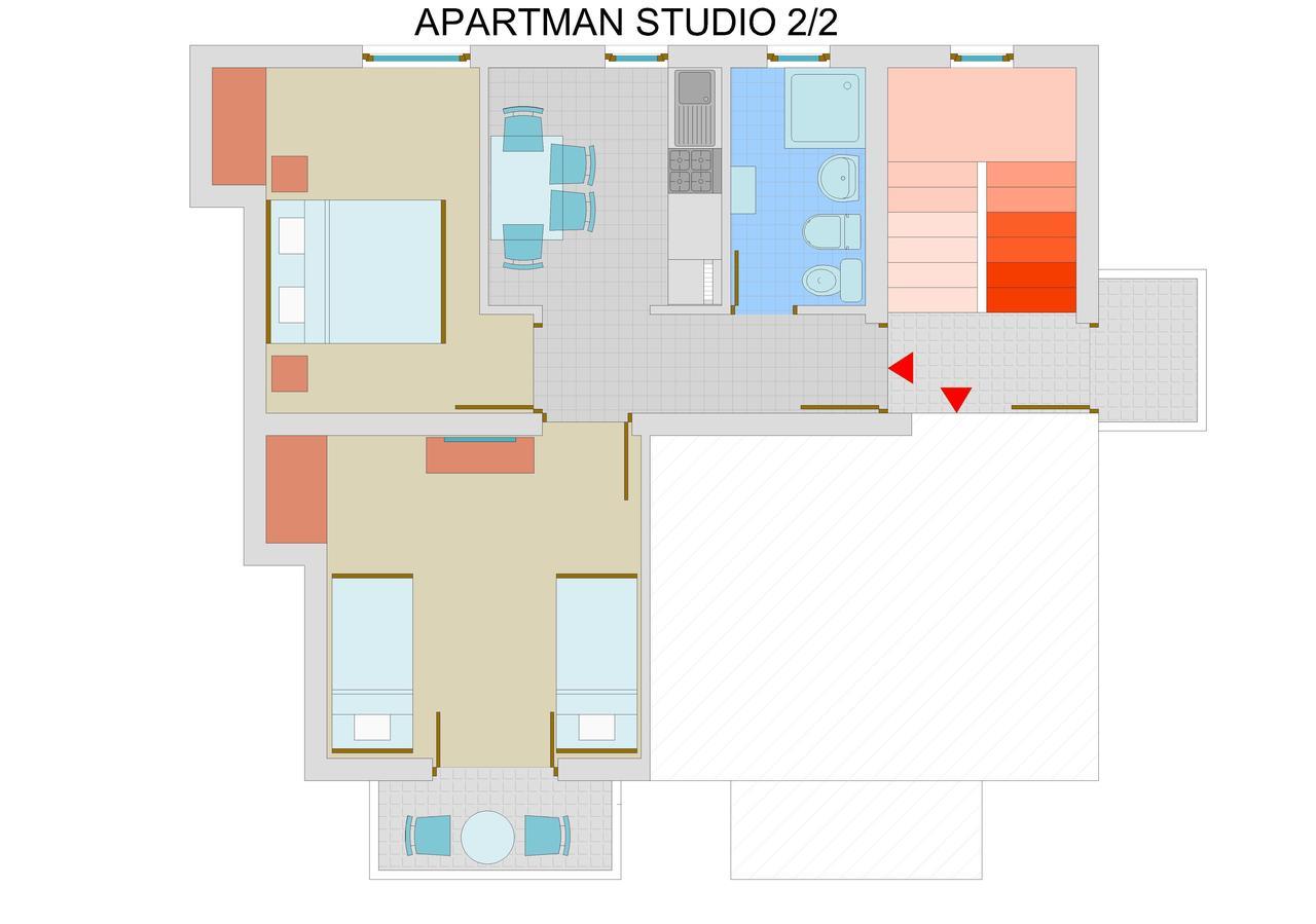 Apartments J&R Babara Biograd Na Moru Dış mekan fotoğraf